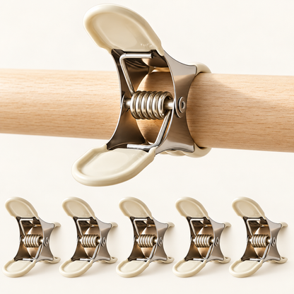 Coated Metal Laundry Clips — Set of 6 construction detail
